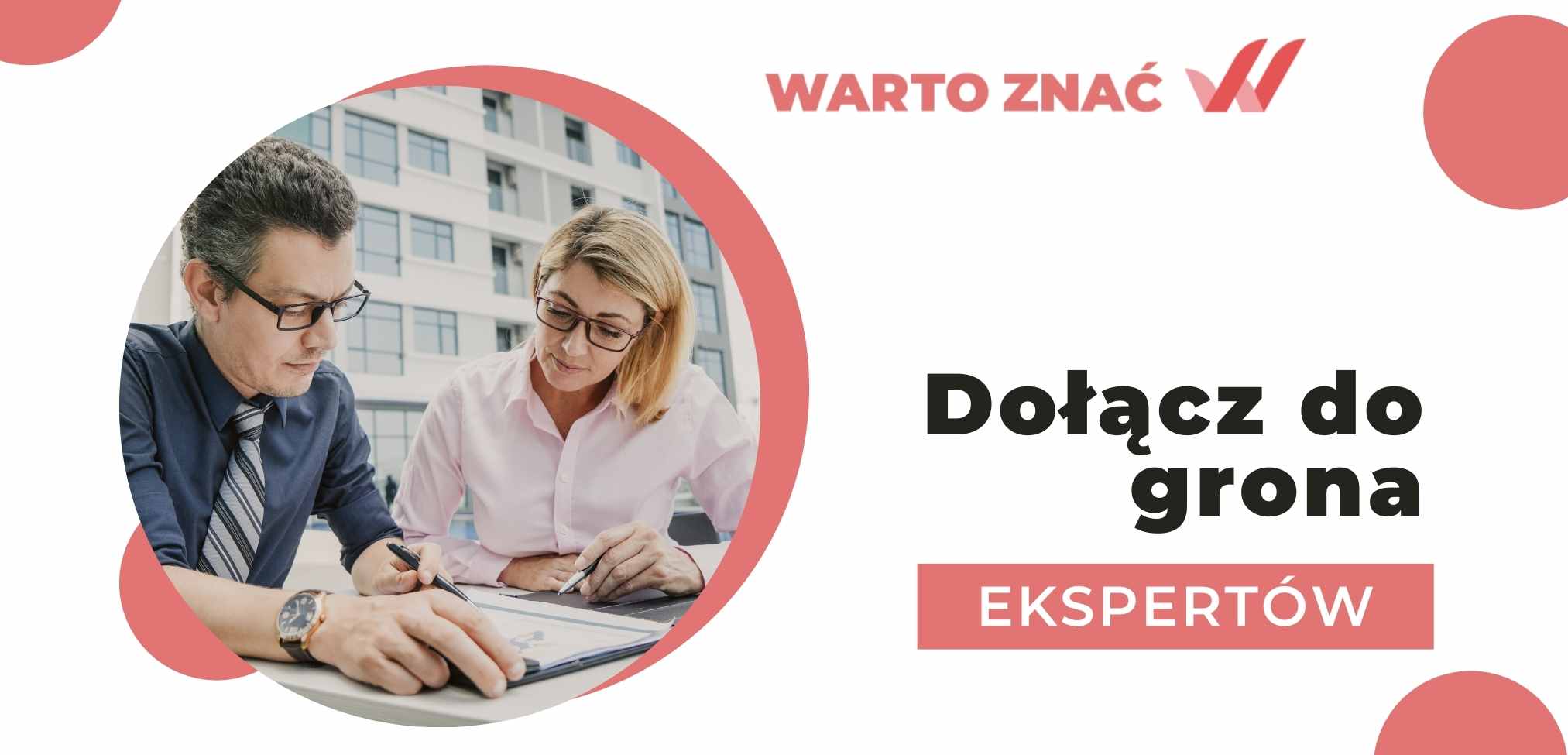 dołacz do grona ekspertów portalu wartoznac.pl