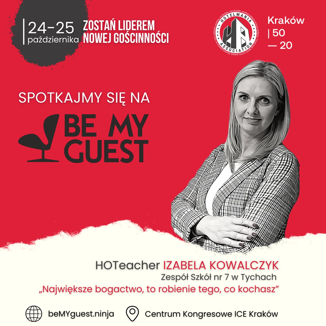 Be my Guest hoteacher Izabela Kowalczyk