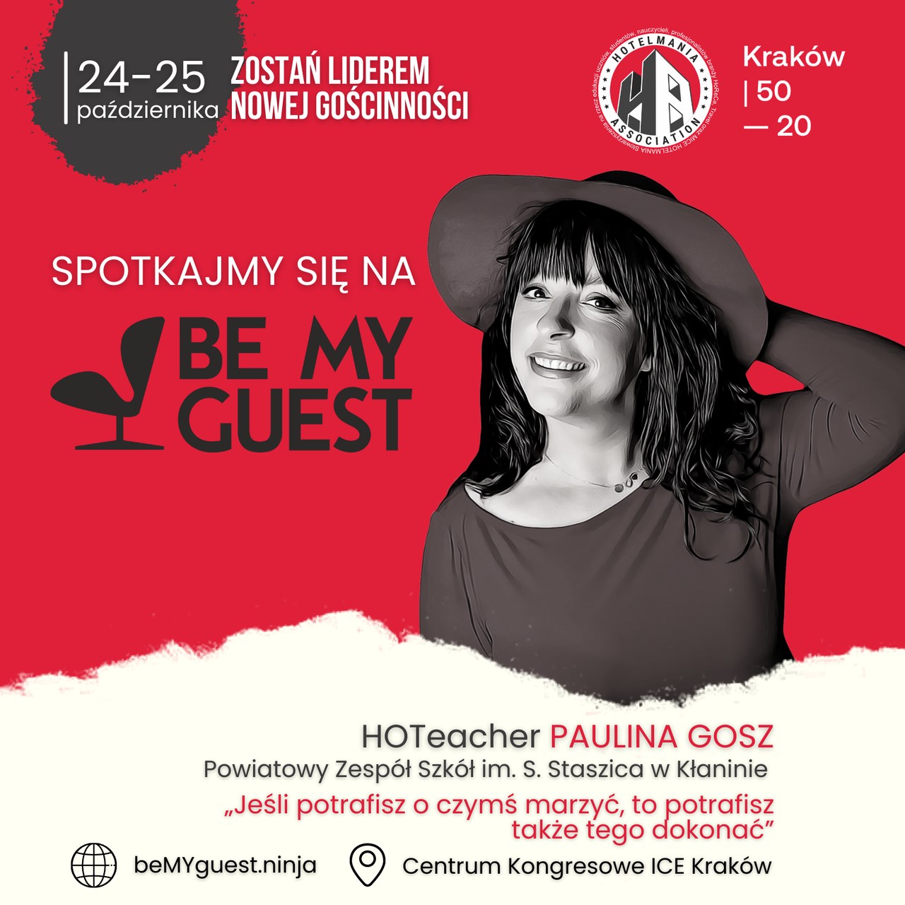 Be my Guest hoteacher Paulina Gosz