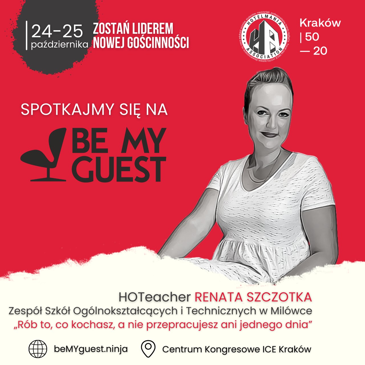 Be my Guest hoteacher Renata Szczotka