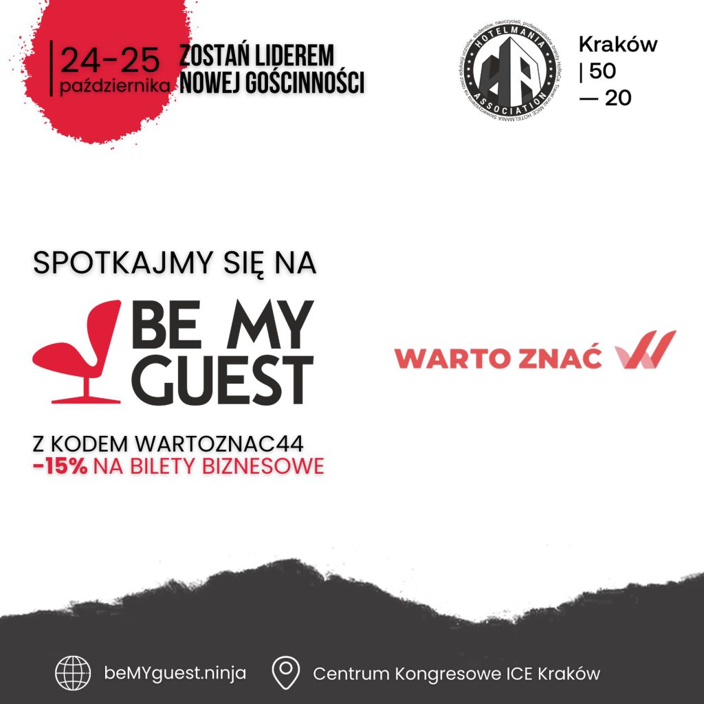 Be my Guest warto znac