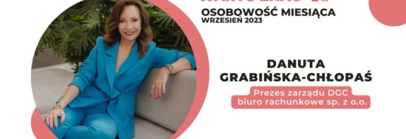 Danuta Grabińska Chłopaś prezes zarządu DGC biuro rachunkowe