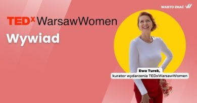 Ewa Turek, kurator wydarzenia TEDxWarsawWomen
