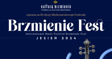 III edycja Międzynarodowego Festiwalu Muzycznego "Brzmienie Fest"