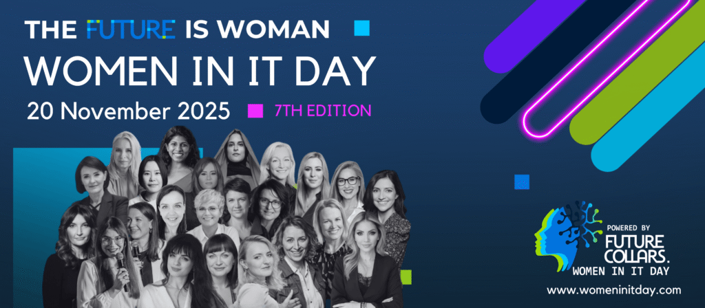 „Kobiety kształtujące przyszłość technologii” – Women in IT Day 2025 już 20 listopada. Największe wydarzenie dla kobiet w branży tech po raz pierwszy na żywo w studio Bayer
